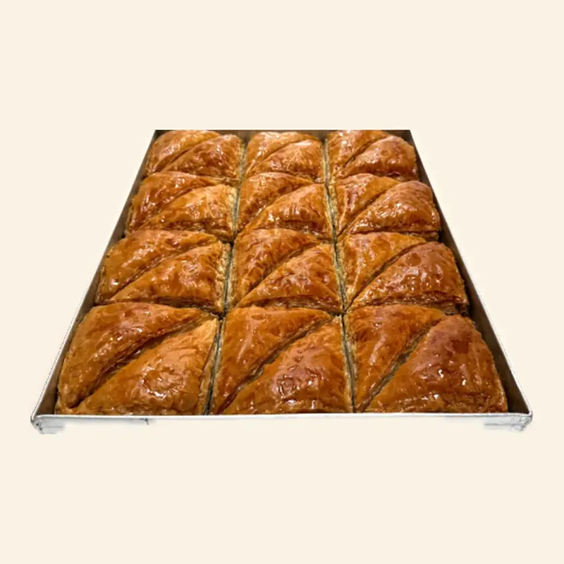 Baklawa Orzechowa — Trójkąt — taca