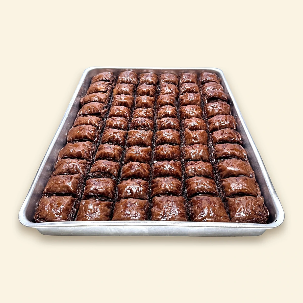 Baklawa Czekoladowa — Kwadrat — Taca