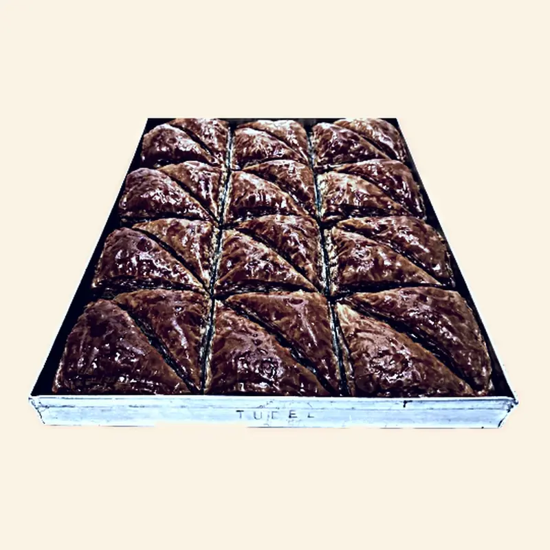 Baklawa Czekoladowa — Trójkąt — taca